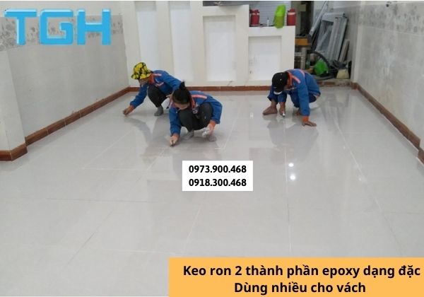 Kết hợp dịch vụ chà ron men sứ chống bẩn, giữ sàn nhà sạch sẽ không bám bẩn suốt 15-20 năm