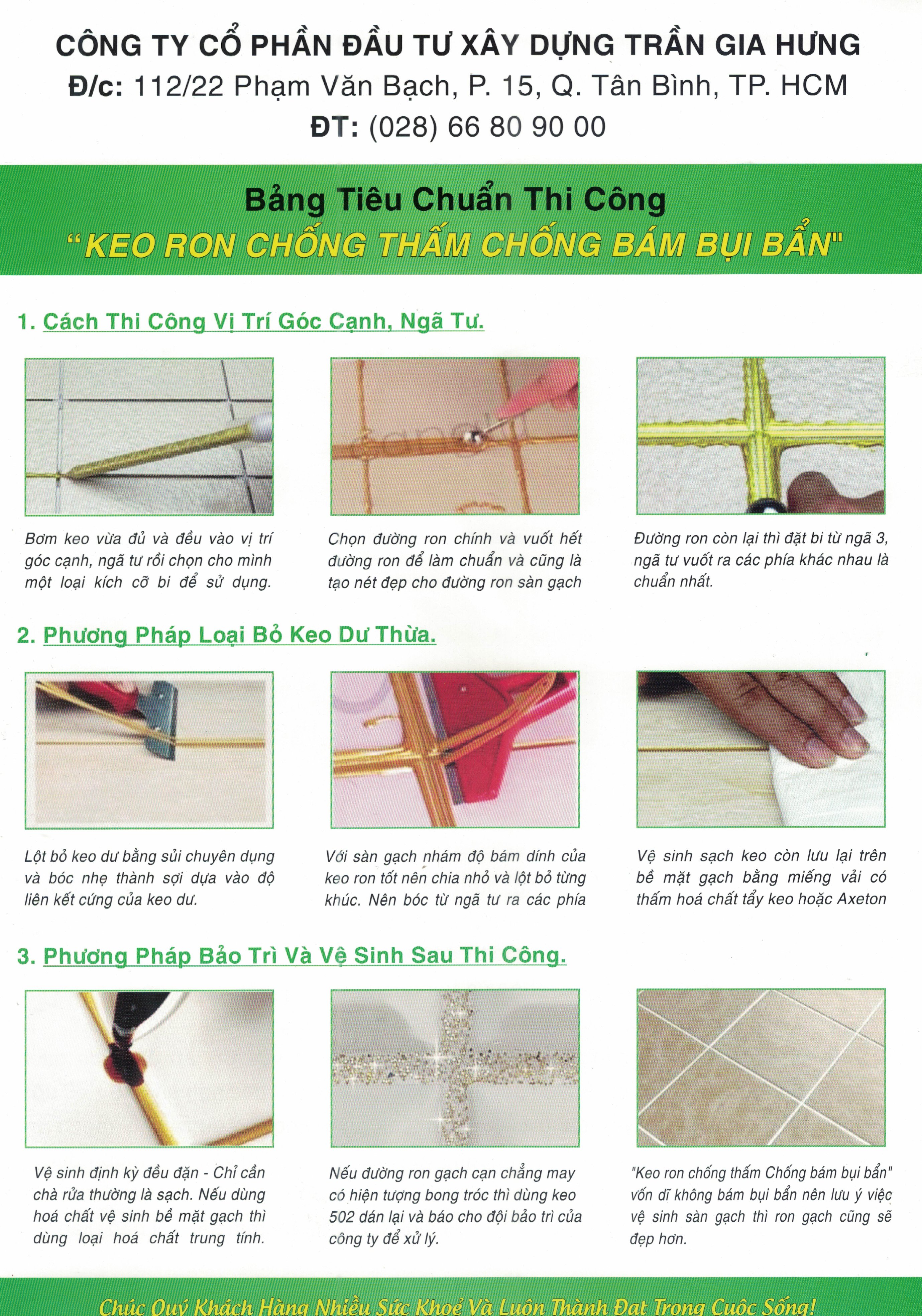 keo chà Ron Cao cấp 2 thành phần